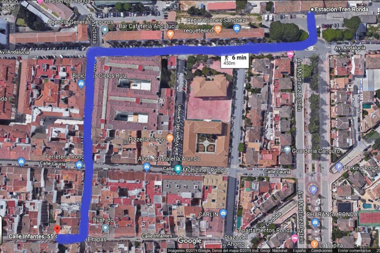 Loft Centrico En Ronda Cercano Al Tajo Y Plaza De Toros Con Wifi Y Parking Opcional Exterior photo